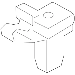 Windshield Pillar Trim Clip - Mazda (KB7W-68-162A)