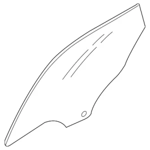 Door Glass - Mazda (EG22-72-510B)