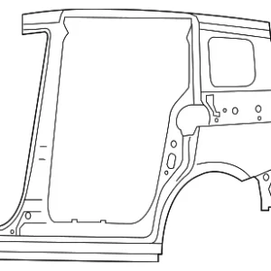 Quarter Panel Assembly - Mazda (C5Y3-70-410E)
