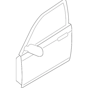 Door Shell - Mazda (GS3L-58-020K)
