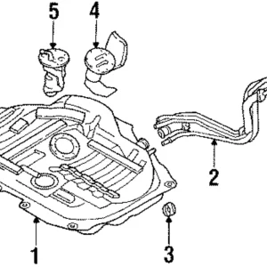 Fuel Tank Cap - Mazda (BF67-42-250)