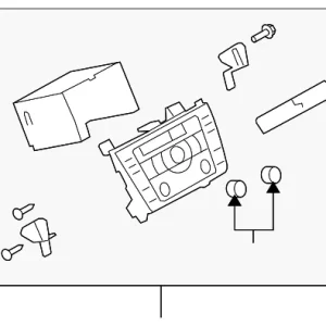 Radio - Mazda (GS3L-66-9R0D)