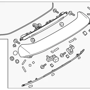 Spoiler - Mazda (KMV6-51-960A-13)