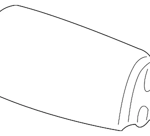 Passenger Air Bag - Mazda (ZZP0-57-K50A-27)