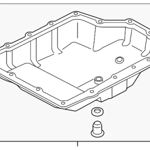 Transmission Oil Pan - Mazda (FZU1-21-51X)