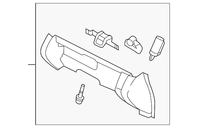 Glove Box Assembly - Mazda (EG23-64-030A-34)