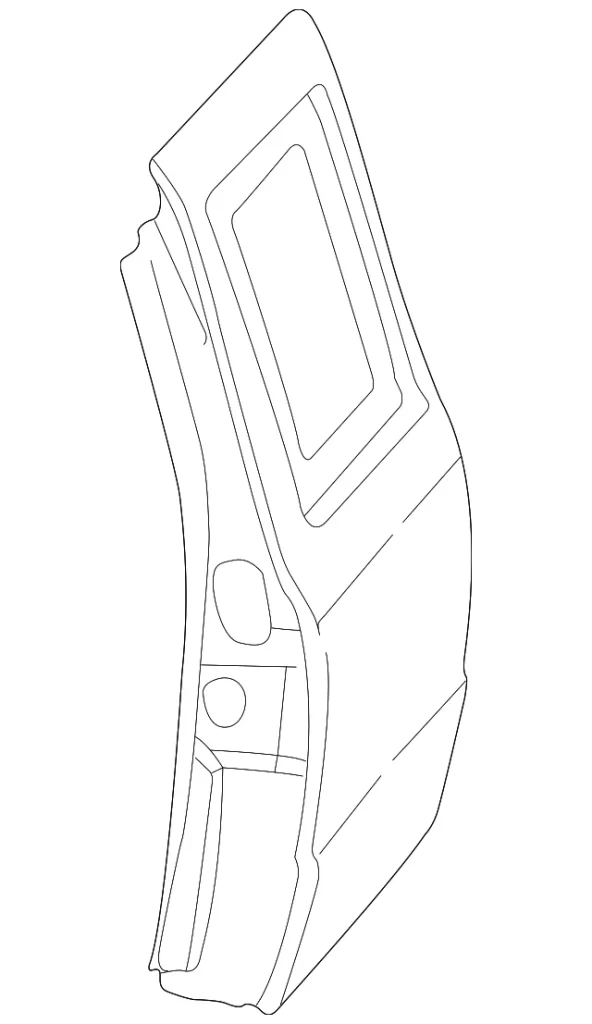 Door Shell - Mazda (1F60-72-010)