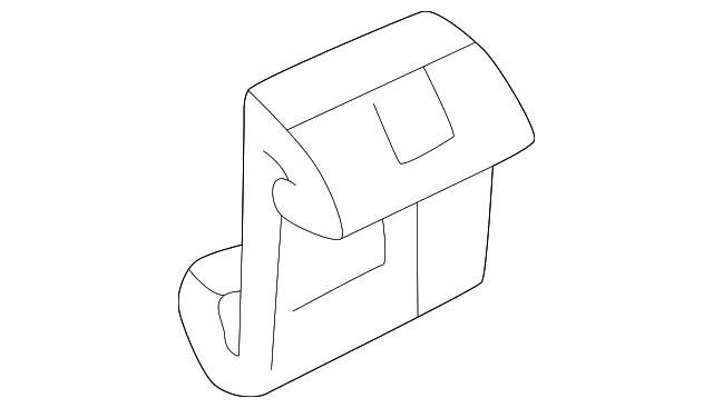 Belt Weather-Strip Clip - Mazda (T001-50-669)