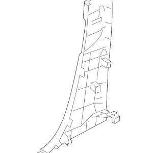 Lower Center Pillar Trim - Mazda (KB7W-68-220-02)