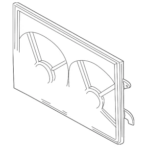 Fan Shroud - Mazda (GY01-15-210B)