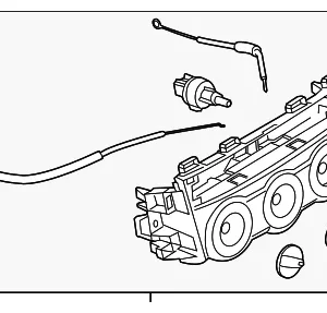 Dash Control Unit - Mazda (KA0G-61-190A)