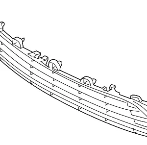 Lower Grille - Mazda (GMN7-50-1T1A)