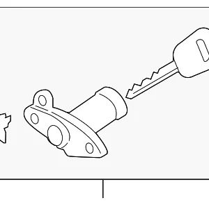 Lock Cylinder - Mazda (NCY1-76-230A)