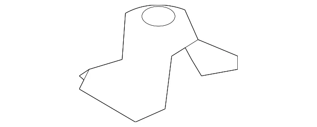 Spare Bracket - Mazda (GS3L-53-790)