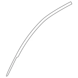 Upper Molding - Mazda (BBM4-50-8W1)
