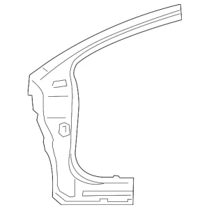 Hinge Pillar - Mazda (TDY1-70-221D)