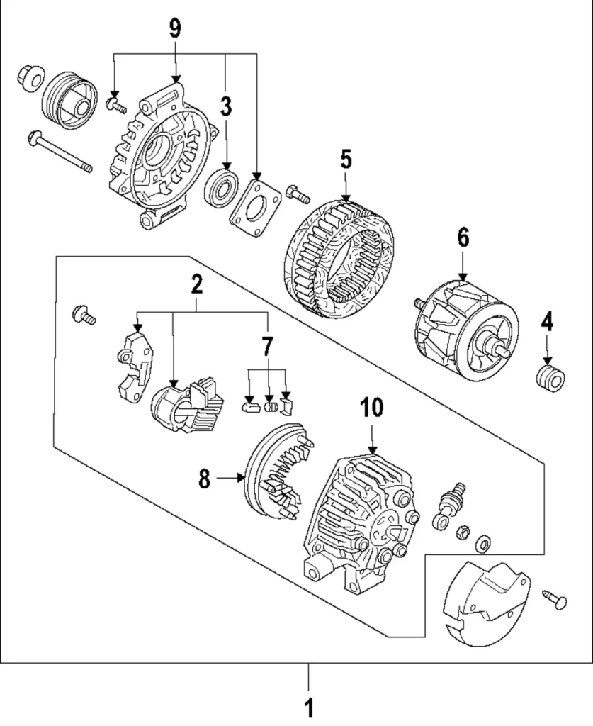 Front Cover - Mazda (CY01-18-W25)