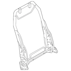 Seat Back Frame - Mazda (BJDJ-88-630)