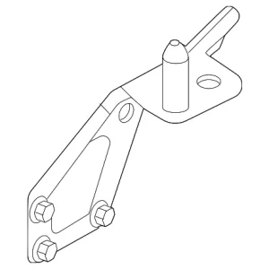 Rear Bracket - Mazda (KBB4-30-BEX)