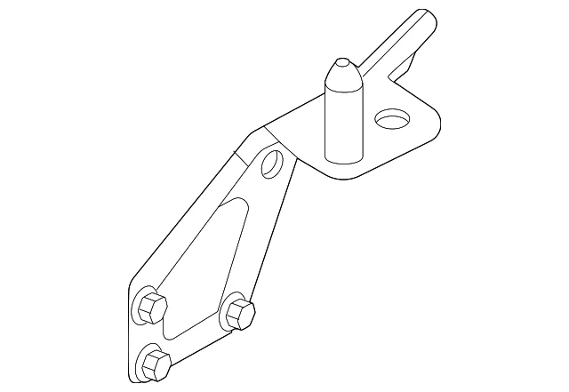 Rear Bracket - Mazda (KBB4-30-BEX)