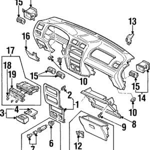 Power Outlet - Mazda (B16A-66-290)
