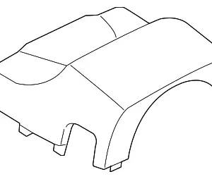 Upper Column Cover - Mazda (F151-60-221A)