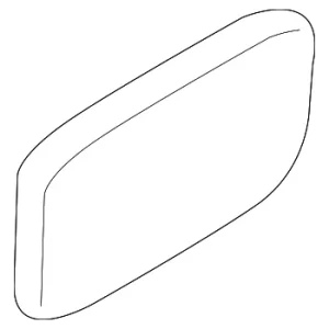 Door Shell Hole Cover - Mazda (BDTS-58-562C)