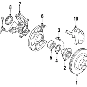 Rotor - Mazda (FD01-26-25XA)