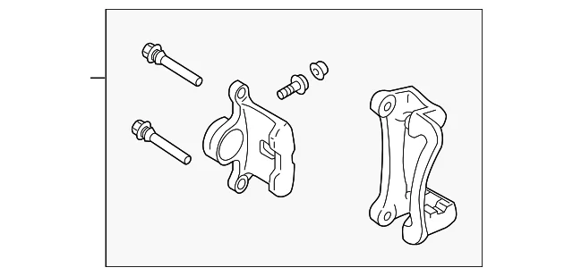 Caliper Assembly - Mazda (LEY4-26-98XA)