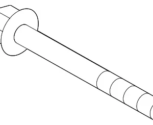 Torque Arm Bolt - Mazda (9YA0-2A-419)