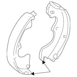 Brake Shoes - Mazda (LDY7-26-38ZB)