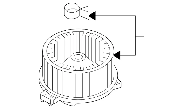 Blower Motor - Mazda (GP9E-61-B10)