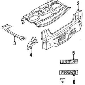 Corner Panel - Mazda (BC1D-70-481)
