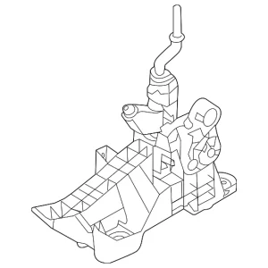 Manual Transmission Shift Lever - Mazda (BBM2-46-100F)