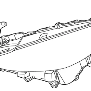 Composite Headlamp - Mazda (BPW1-51-0L0)