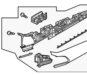 Trim Panel Assembly - Mazda (DRVR-55-150-02)