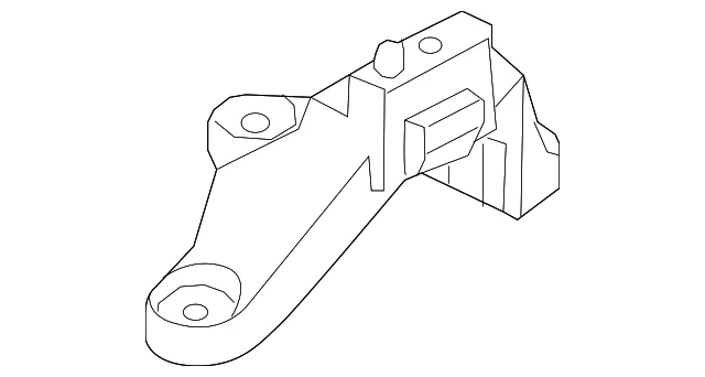 Side Mount Bracket - Mazda (BFD1-39-080A)