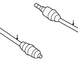 Cv Axle Assembly - Mazda (GG26-25-600C)