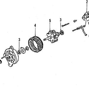 Stator - Mazda (JE15-18-W45)
