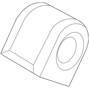Stabilizer Bar Bushing - Mazda (KD31-28-156D)