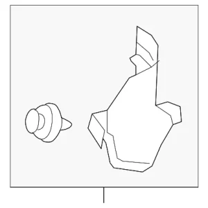 Cowl Trim - Mazda (KD45-68-370D-02)