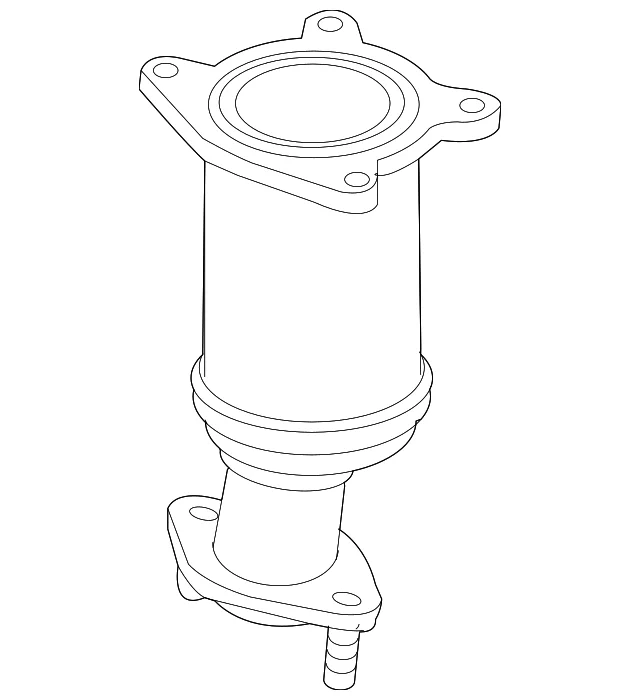 Catalytic Converter - Mazda (CA01-20-600C)