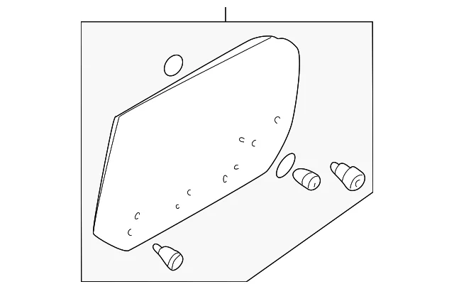 Movable Glass - Mazda (NC10-58-510D)