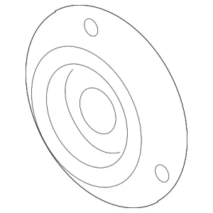 A/C Compressor Clutch Hub - Mazda (BDGF-61-L11)