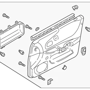 Trim Panel Assembly - Mazda (BJ0T-68-420L-43)
