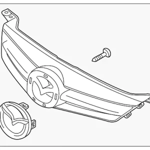 Grille - Mazda (GP9A-50-711A-01)