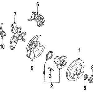 Rotor - Mazda (GA3Y-26-251)