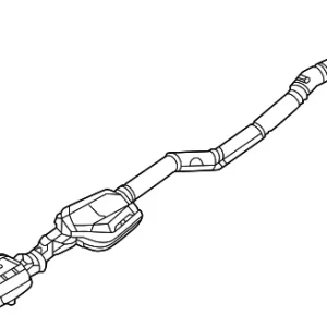 Exhaust Intermediate Pipe - Mazda (PYJN-40-600)