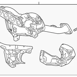 Exhaust Manifold - Mazda (PYF1-20-50X)