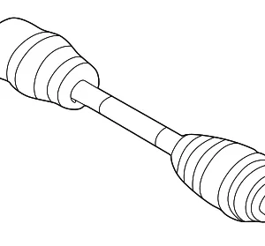 Axle Assembly - Mazda (FF05-25-600E)
